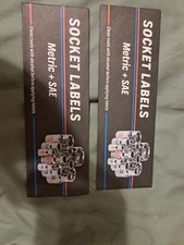 Socket Labels With Sae And Metric 2 Pack Socket Labels With Sae And Metric 2 Pack