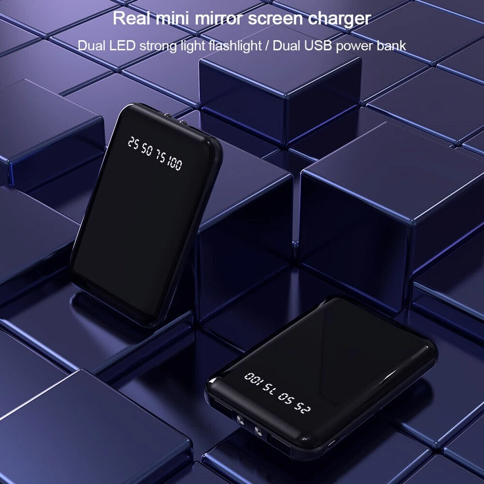 10000mAh Power Bank USB Portable External Battery Backup Charger Fast Charging - Image 2 of 4