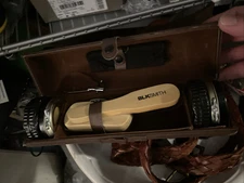 New Blacksmith Shoe Shine travel kit