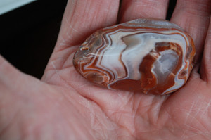 LAKE SUPERIOR AGATE POLISHED 2.4 OZ. 2" WIDE 1 1/8" HIGH