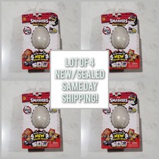 New ZURU Smashers Dino Island Surprise Mystery Smash Dino Eggs SEALED Lot Of 4
