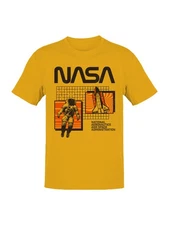 Officially Licensed Nasa Space Exploration Design Men's T-shirt