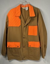Vintage WALLS Canvas Hunting Shacket / Jacket Mens Large Snap Closure Made USA