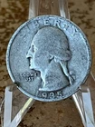 1935  WASHINGTON SILVER QUARTER # NR139