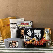 Goldeneye 007 Nintendo N64 CIB Authentic FREE Shipping