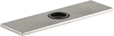 KOHLER Optional 8inch Escutcheon Square Plate for Insight Faucet Polished Chrome