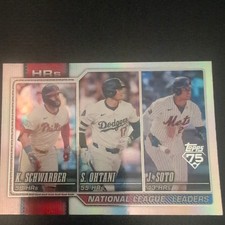 2026 Topps Ohtani  Schwarber Soto Leaders  Rainbow Foilboard Parallel Card #84