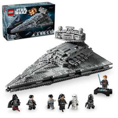 LEGO Star Wars Imperial Star Destroyer Building Set, 1,555 Pieces, Includes