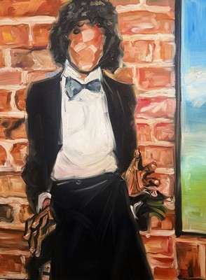 Michael Jackson Off The Wall 1979 Oil Painting