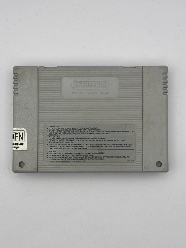 NINTENDO SNES - CAPTAIN COMMANDO / CAPCOM / PAL - 100 % ORIGINAL !!! - Bild 2 von 2