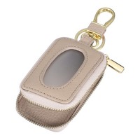 Leder-SchlüSselanhäNger FüR Auto Key Fob, Pink