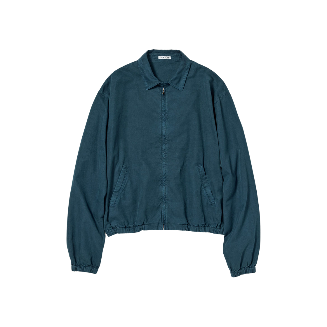 オーラリー PRODUCT DYED FINX GABARDINE ZIP Auralee Product Dyed Finx Gabardine Swing Top Dyed Navy