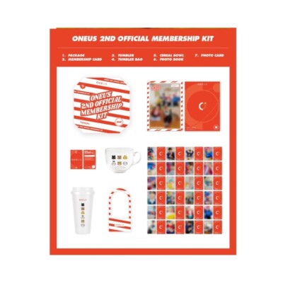 oneus 2期 ファンクラブ キット　FC oneus 2期 ファンクラブ キット FC Oneus 2nd term Welcome kit