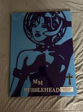 Mike McNeilly Art Bubble Girl Blue Lethal Art 196@