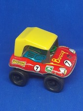 VINTAGE  JEEP BUGGY A FRICTION EN TOLE PAYVA MADE IN SPAIN dunlop firestone 