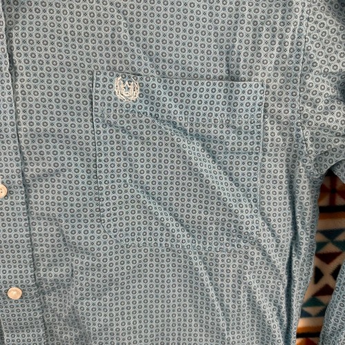 Panhandle Western Shirt Button Up Long Sleeve Patterned Casual Small - Picture 2 of 5