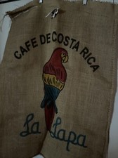 Sac à café La Lapa Costa Rica toile de jute - Neuf