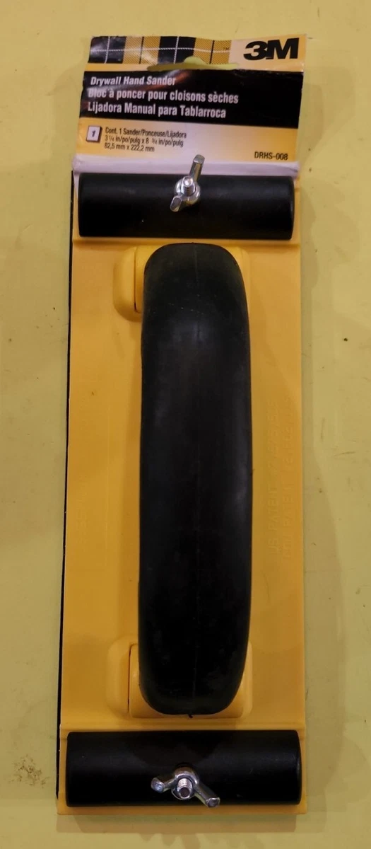 3M Drywall Hand Sander 3 1 4 in. x 8 3 4 in. NO PAPER INCLUDED