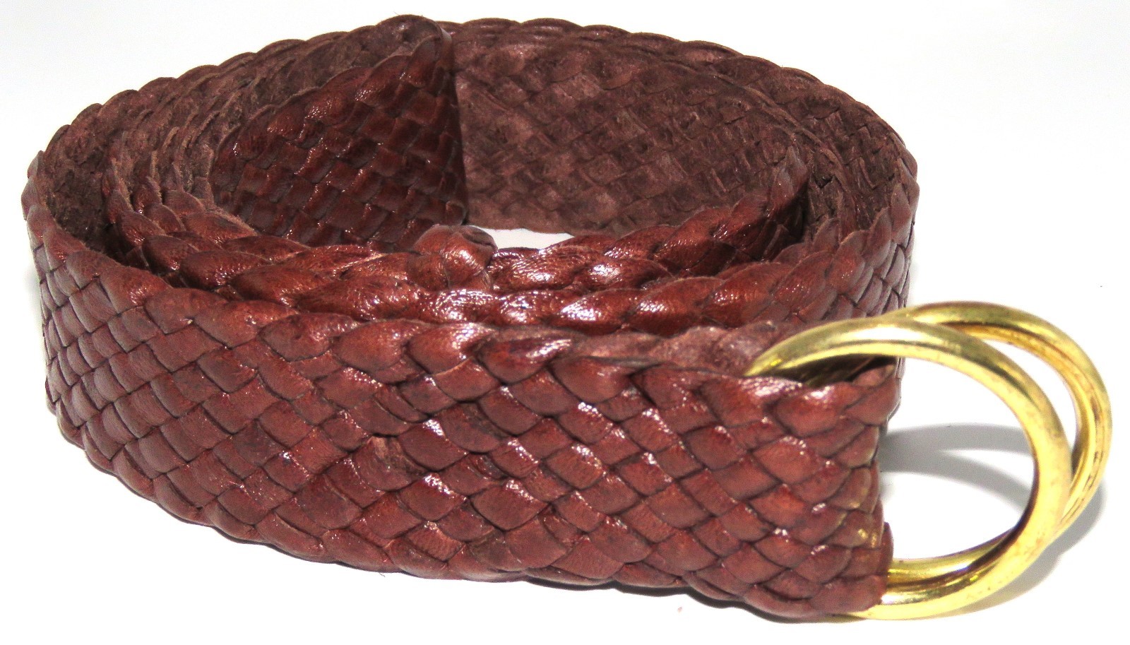 Longreach Hand Plaited 11 plait Kangaroo Leather Belt - Handcrafted in Aust.