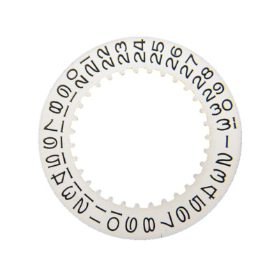 Rolex White - Date Disc - Cal 1560 1570 1575 - Ref 1680 1675 - #11
