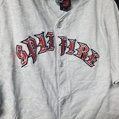 トップス SPITFIRE BUTTON FRONT JERSEY トップス SPITFIRE BUTTON FRONT JERSEY Spitfire Old English