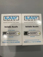 Easymax Blood Glucose 100 Test Strips Exp: 03/27/2027