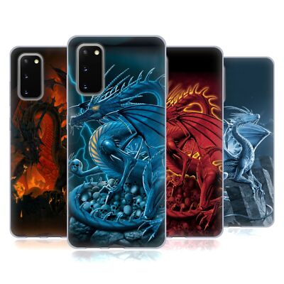 OFFIZIELLE VINCENT HIE DRACHEN 2 SOFT GEL HANDYHÜLLE FÜR SAMSUNG HANDYS 1