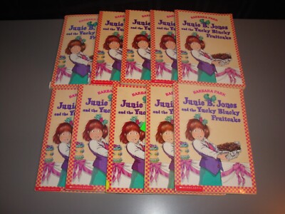 Junie B Jones Yucky Blucky  Fruitcake 10 Guided Reading Lot Lit Circle Class Set