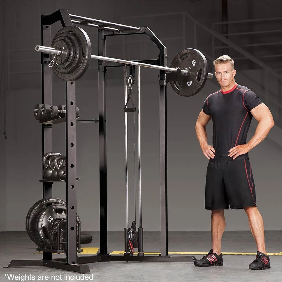 Marcy Cage Home Gym | SM-3551 Best Lat Tricep Pulley Pull-Up Dip Weight Station - Image 2 of 4