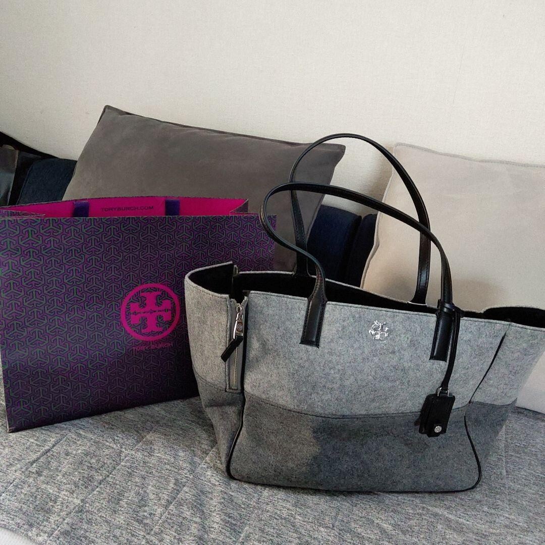 Tory Burch Dog Carrier Dog Carry Pet Carrier Pet Carry Bag Gray