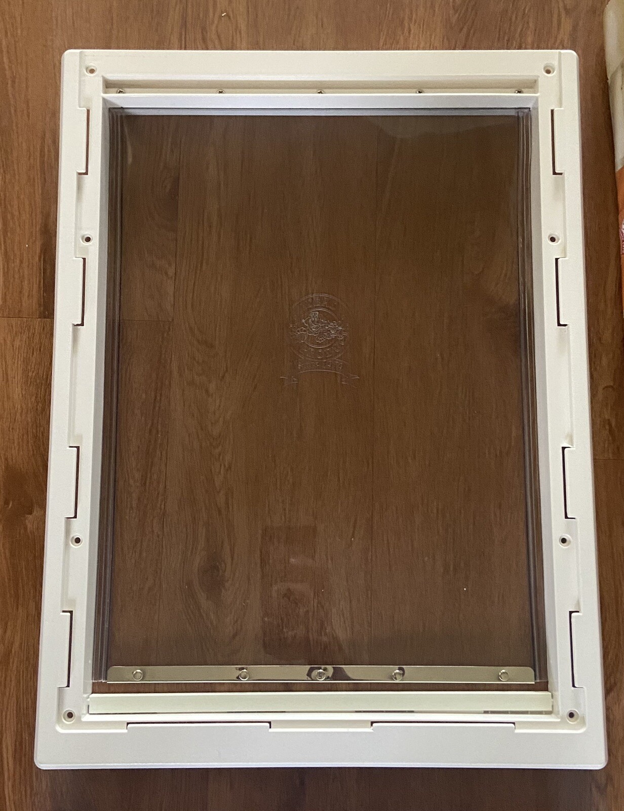 Ideal Pet Products Plastic Pet Door Large Dogs White XL Flap Size