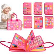 Toddlers Busy Board Learning/Activities Toy Montessori Toys for 2 Years Old Girl