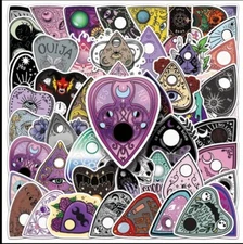 10pcs Ouija Board Planchette Stickers- Scrapbook, Journal, DIY Crafts & Card