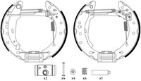 Textar 84061801 Brake Shoe Set For Peugeot