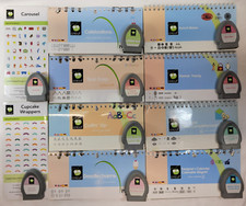 Cricut Cartridge Lot Of 10 with Keypad Overlays  Booklets Linked Status Unknown