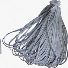 GlowGuard Reflective Trim - 5 Yards of High-Visibility Silver Piping for Enhance