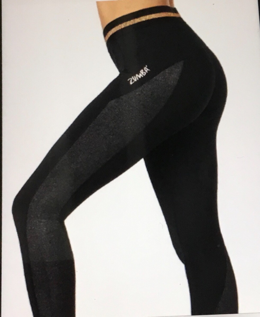 Zumba All that glitters leggings small | eBay