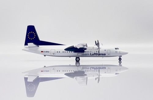 Team Lufthansa Fokker 50 Reg: D-AFKU scala 1:200 modellino pressofuso SA2022 (E) - Foto 4 di 7