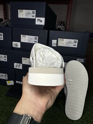 Size 46 (US 13) - Dior Alpha Sandal Slides ' White ' | BRAND