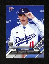 2024 Topps Now - Off-Season Roki Sasaki #OS-16  (RC)