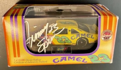 Jimmy Spencer #23 AUTOGRAPHED 1997 Camel Ford Thunderbird Revell Collection 1:64