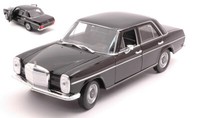 Welly 1/24 Mercedes 220 1968 Schwarz Modellbau Statisches Modell Diecast