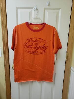 Get Lucky Orange t-shirt size medium