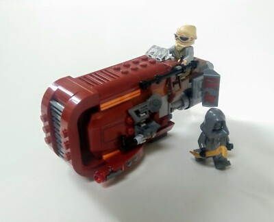 Lego Star Wars Rey's Speeder (75099) Retired Kit No Box Great