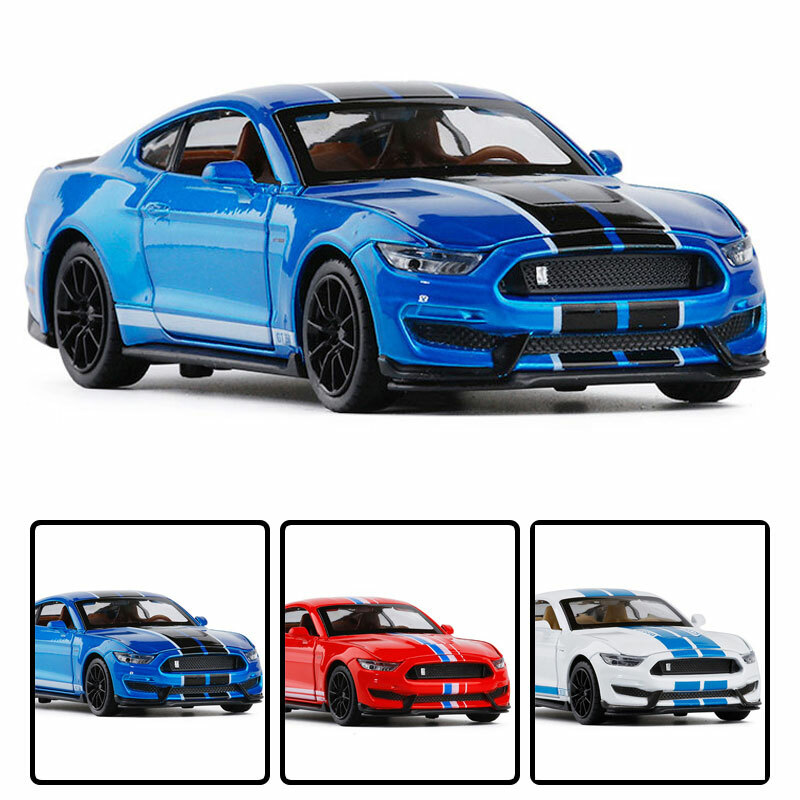 Ford Mustang Shelby GT350 1:32 Diecast Model Toy Car for Kids