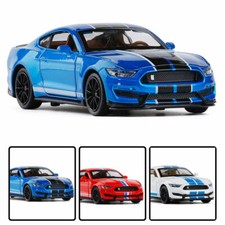 Coche deportivo Ford Mustang Shelby GT350 1:32 modelo coche diecast vehículo de juguete regalo para niños