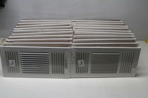 20x Pack Hart 14 X 6 3 Way Sidewall Ceiling Register Ac Air Vent