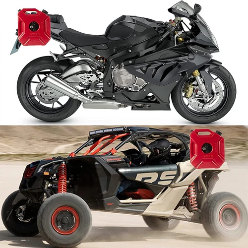 1.3 Gal Portable Gas Fuel Tank Petrol Storage Can For ATV UTV Motorcycle Car 5L - Bild 9 von 15