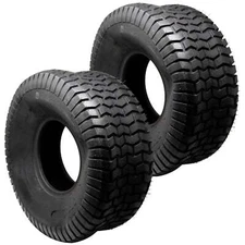2PK 18x8.50-8 18x8.50x8 18x8.5-8 4PLY Turf Tires For John Deere Kubota Craftsman
