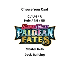 Pokemon Paldean Fates Choose Your Card